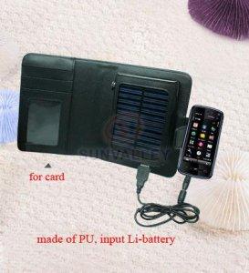 Solar charger for IPhone, mobile phone, MP3, digital camera sw-005