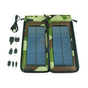 Dual Solar Power Charger mobile phone, MP3, digital camera