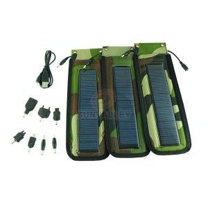 Triple Solar Power Charger cell phone, MP3 player, MP4 player, digital camera