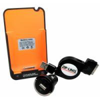 iPhone Boost Charge Travel Kit with BatteryBoost, Mini Car Charger and Retractable Cable